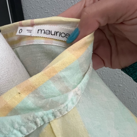 Maurices snap button down - Picture 4 of 4